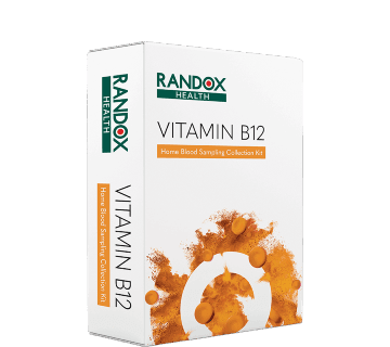 A Randox Health Vitamin-B12 home health test kit